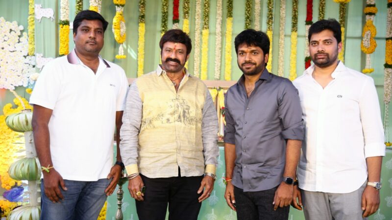 Nandamuri Balakrishna’s new film pooja has started | Balakrishna