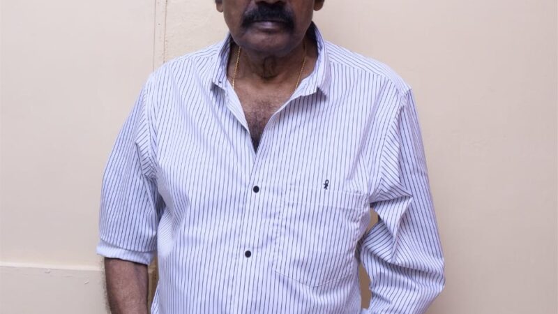 Goundamani starring a new movie “Palanichami Vathiyar” poojai start today