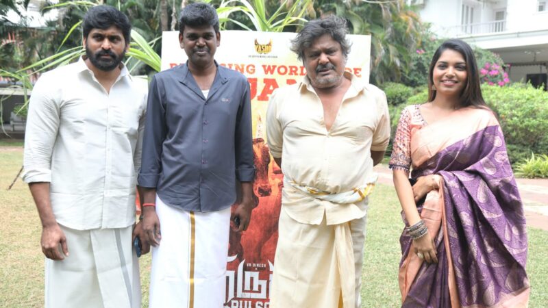 Actor Dinesh’s film “Karuppu Pulsar,” in which he plays a double role, is releasing on January 30. | Attakathi Dinesh