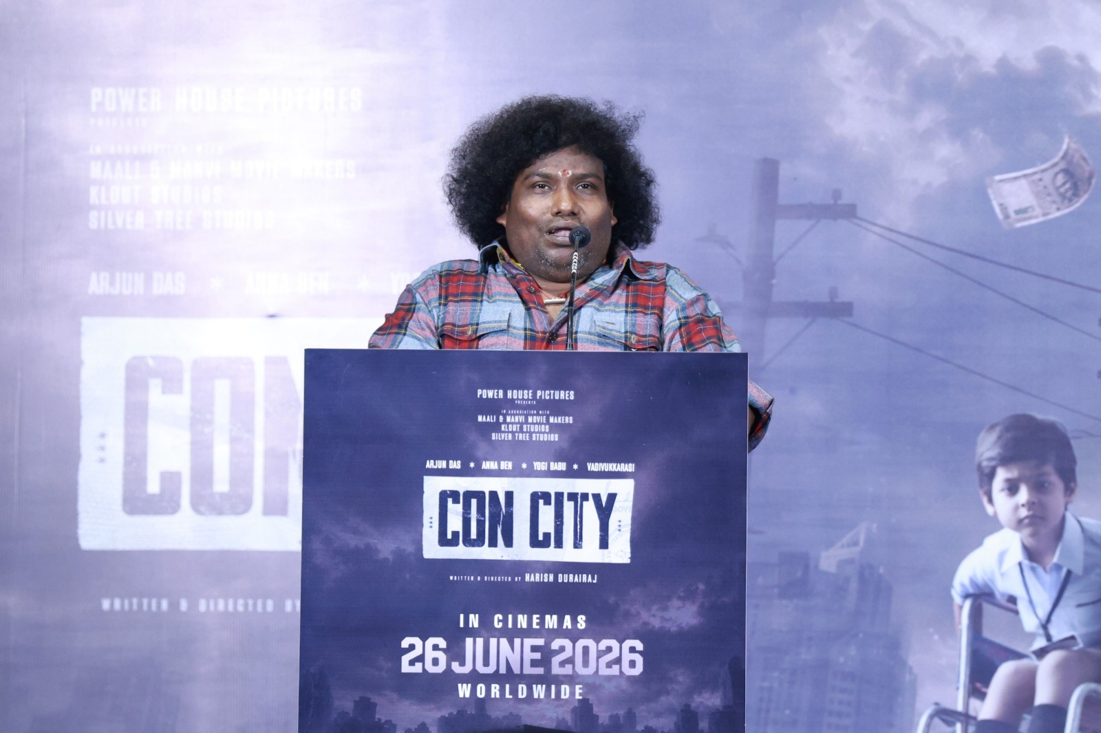 Con City Trailer Launch & Press Meet | Arjun Das, Anna Ben, Yogi Babu
